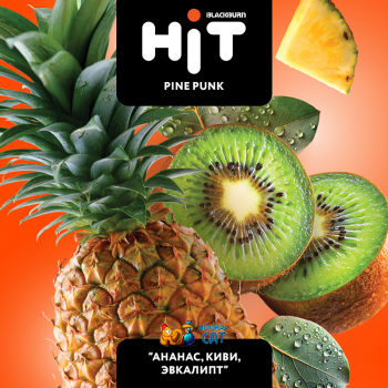 Заказать кальянный табак BlackBurn HIT Pine Punk (БлэкБерн Хит Ананас Киви Эвкалипт) 30г онлайн с доставкой всей России